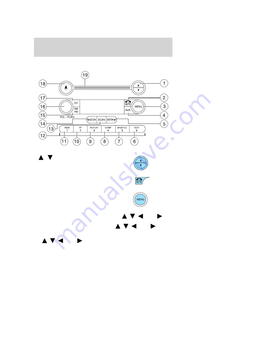 Ford 2004 Windstar Owner'S Manual Download Page 20