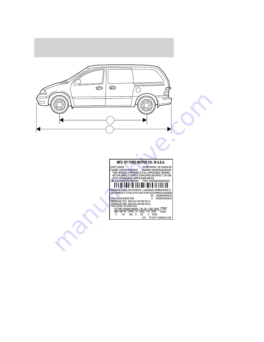 Ford 2004 Windstar Скачать руководство пользователя страница 268