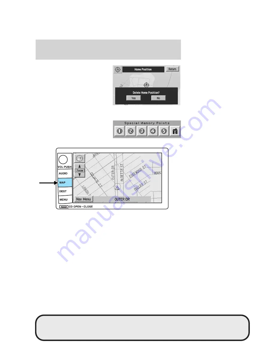 Ford 2005 Aviator a Navigator LS Owner'S Manual Download Page 72