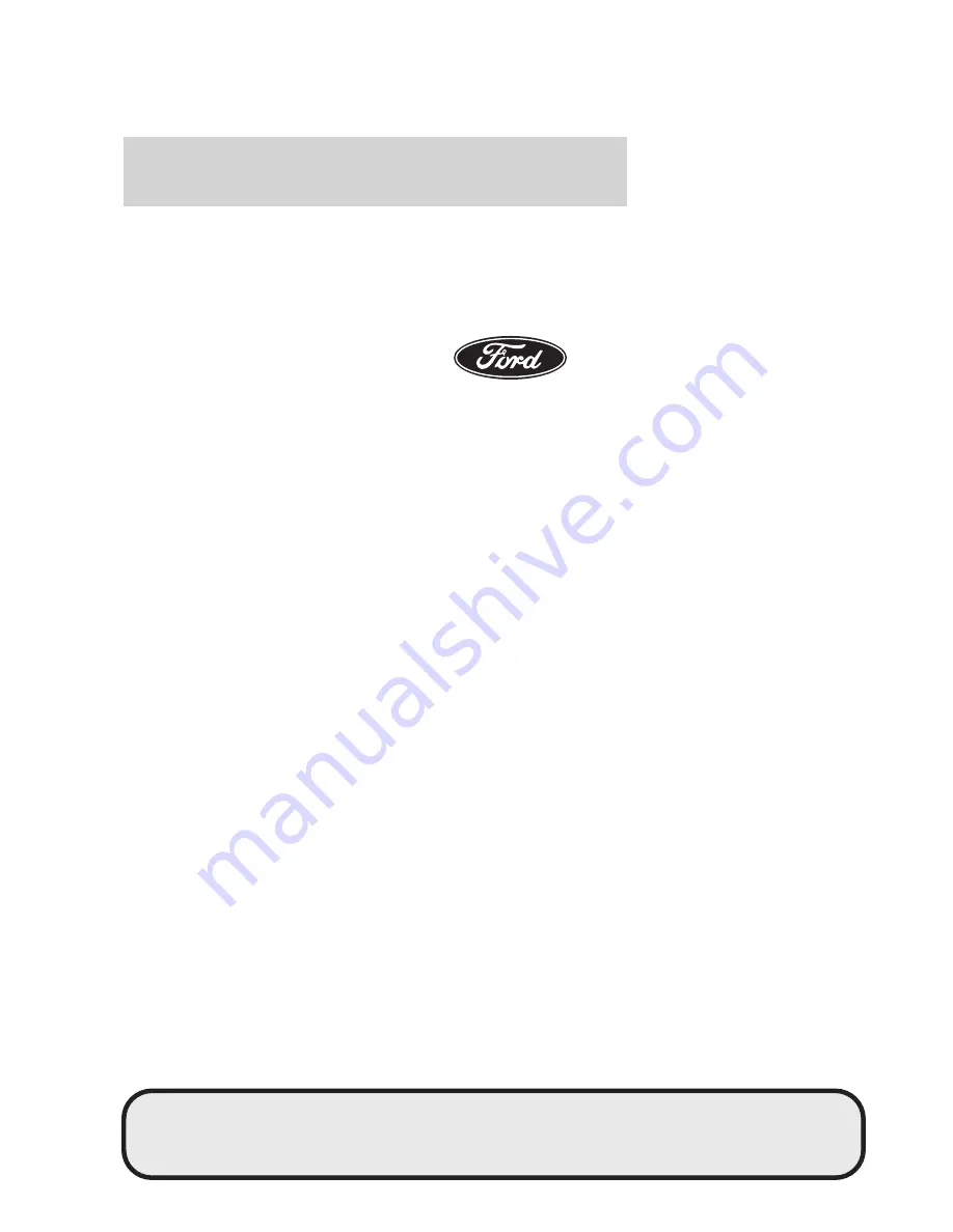 Ford 2005 E-150 Owner'S Manual Download Page 190