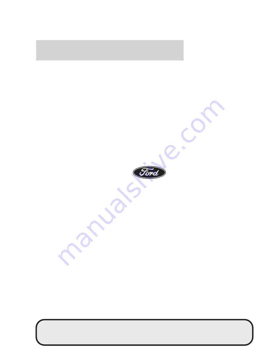 Ford 2005 Freestyle Owner'S Manual Download Page 233