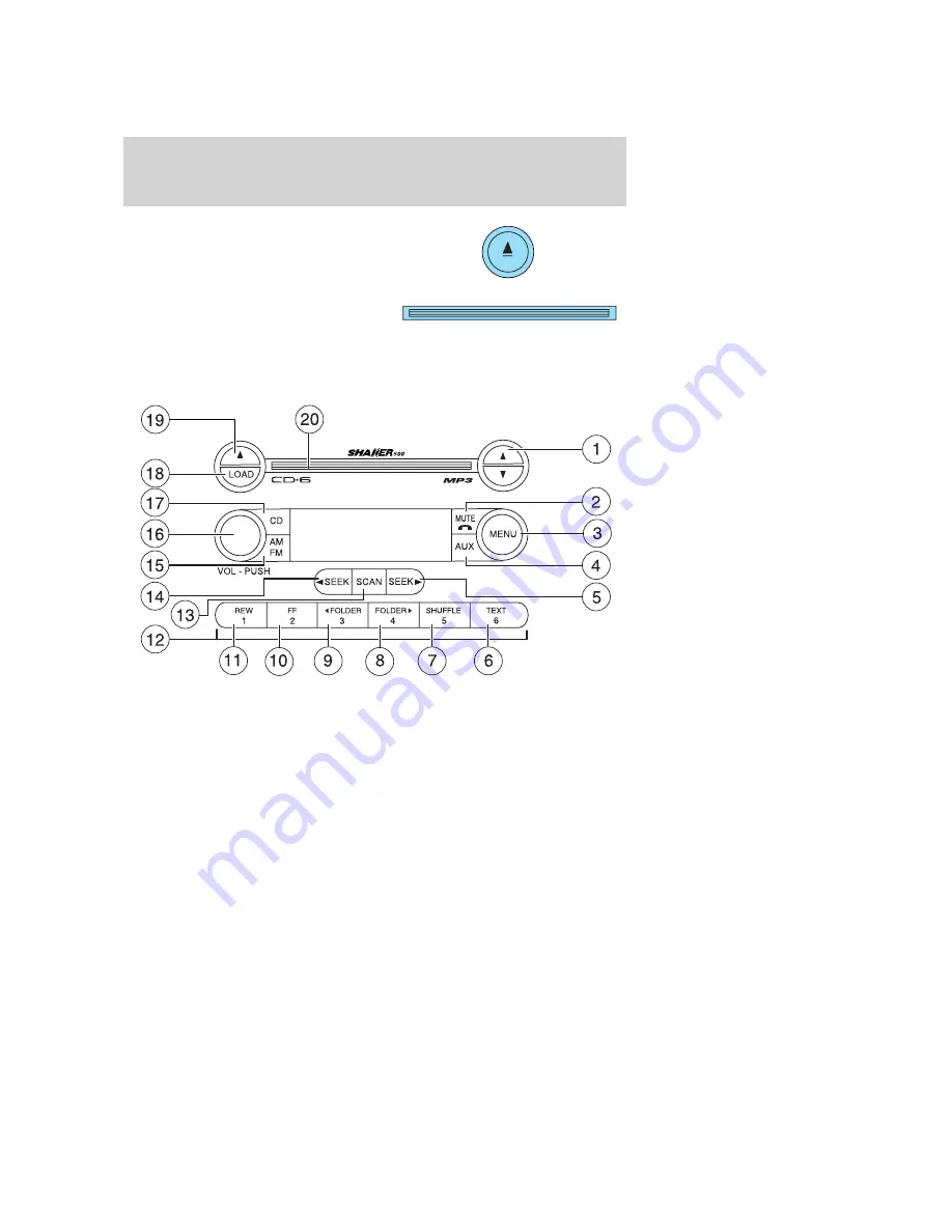 Ford 2006 05+ Mustang Owner'S Manual Download Page 22