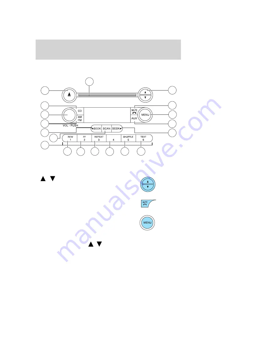 Ford 2006 Five Hundred Owner'S Manual Download Page 18