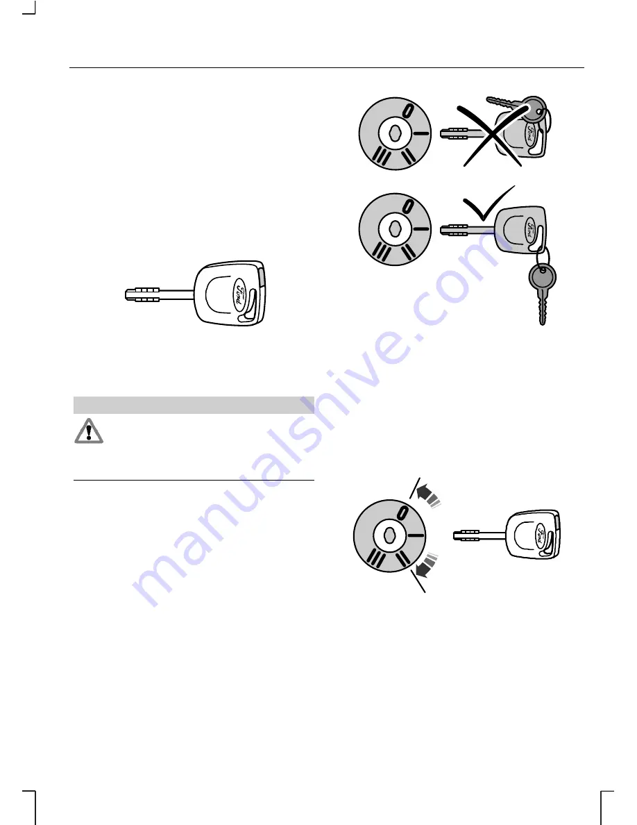 Ford 2006 Mondeo Owner'S Handbook Manual Download Page 43