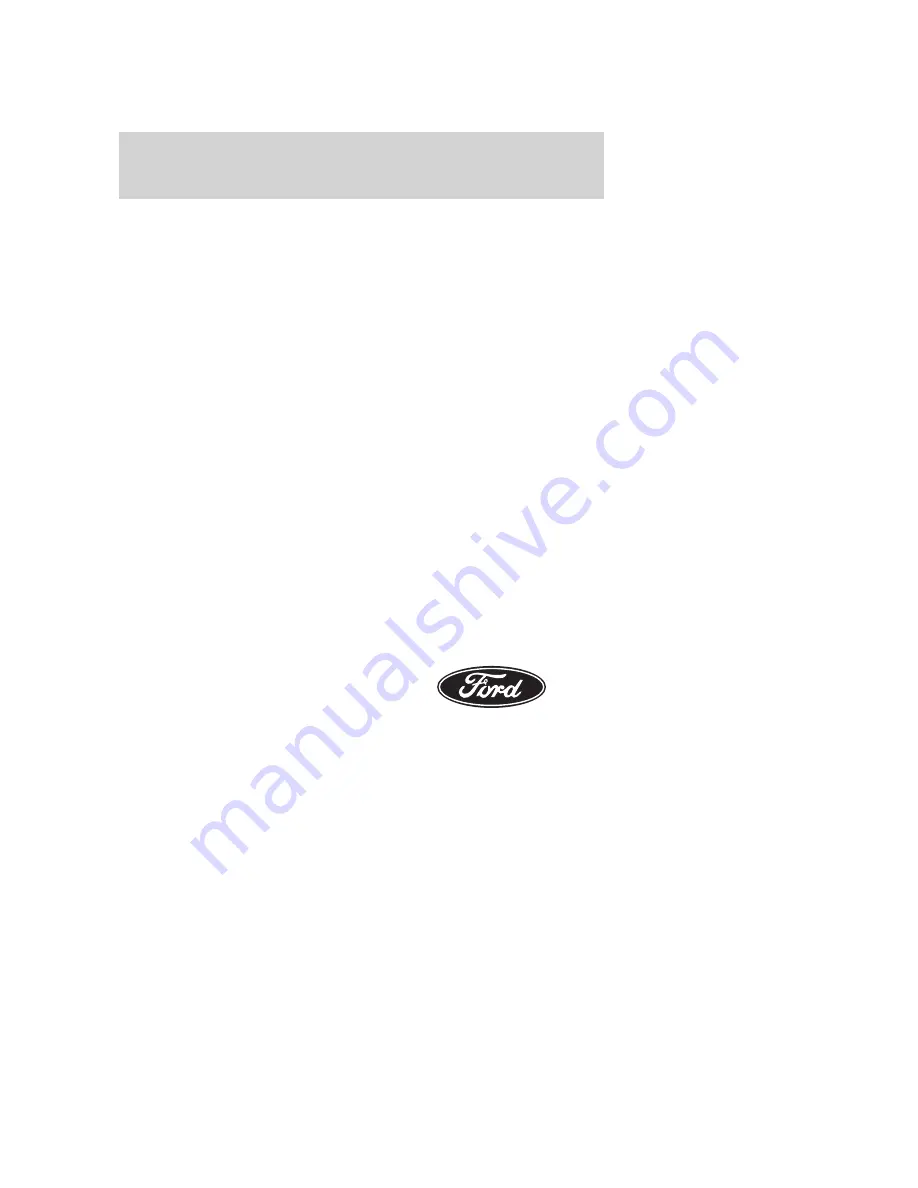 Ford 2007 Freestyle Owner'S Manual Download Page 243