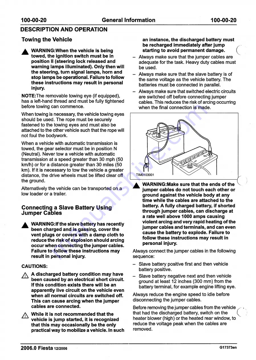 Ford 2007 WQ Fiesta Repair Manual Download Page 36