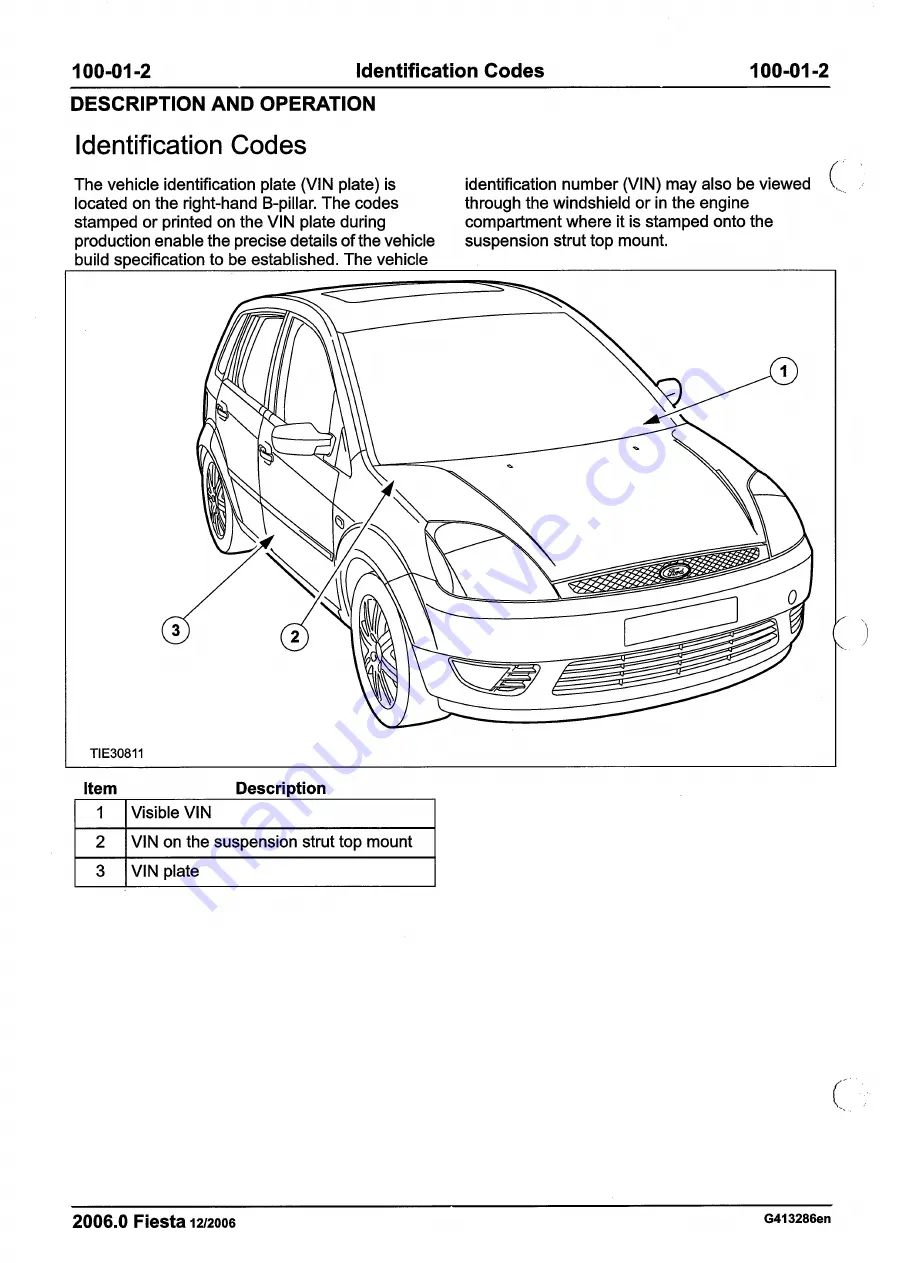 Ford 2007 WQ Fiesta Скачать руководство пользователя страница 42