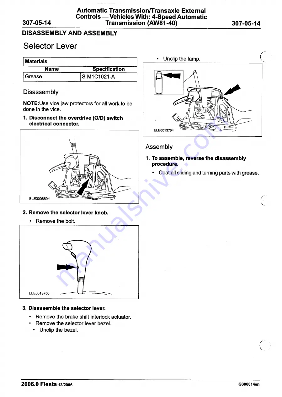 Ford 2007 WQ Fiesta Repair Manual Download Page 1058