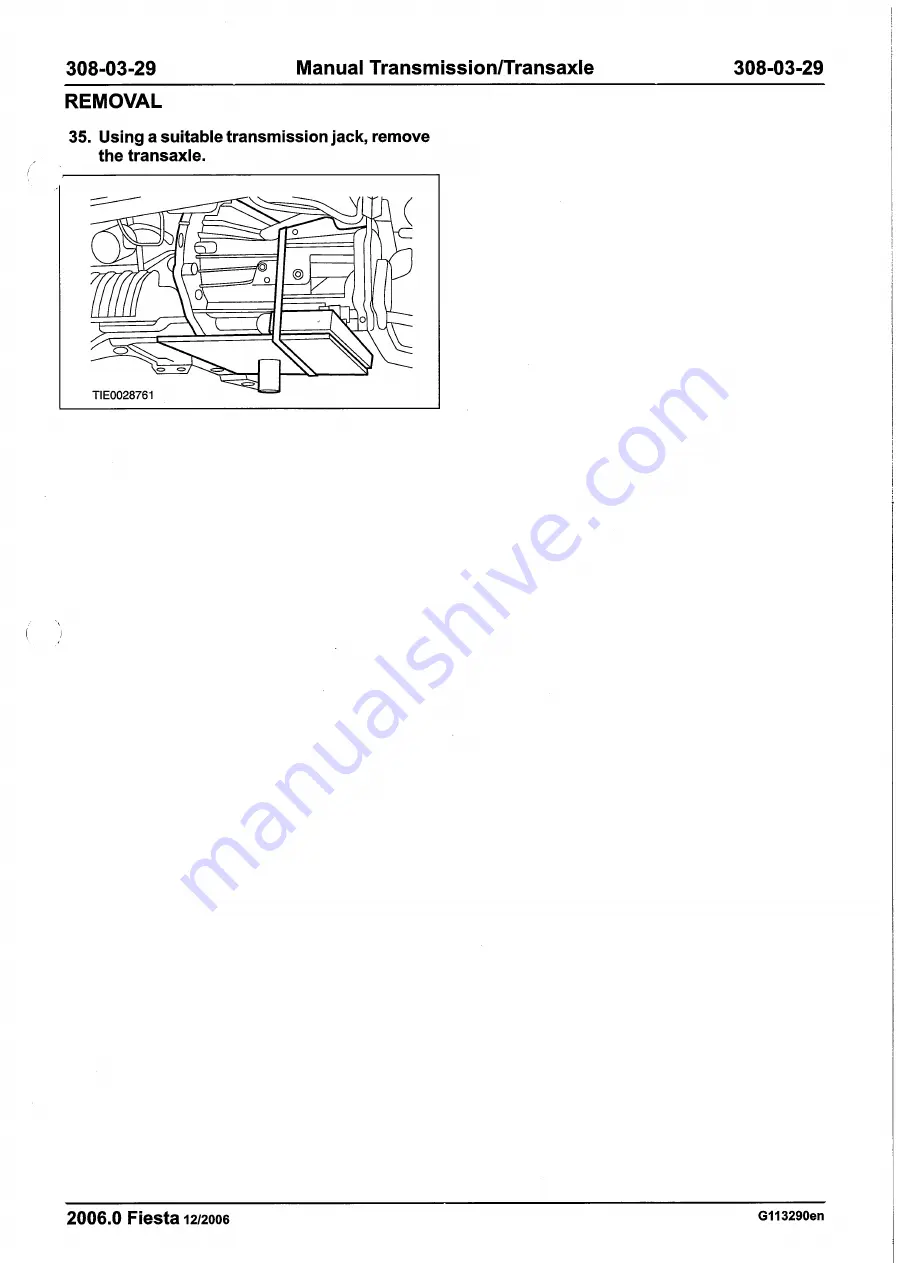 Ford 2007 WQ Fiesta Repair Manual Download Page 1119