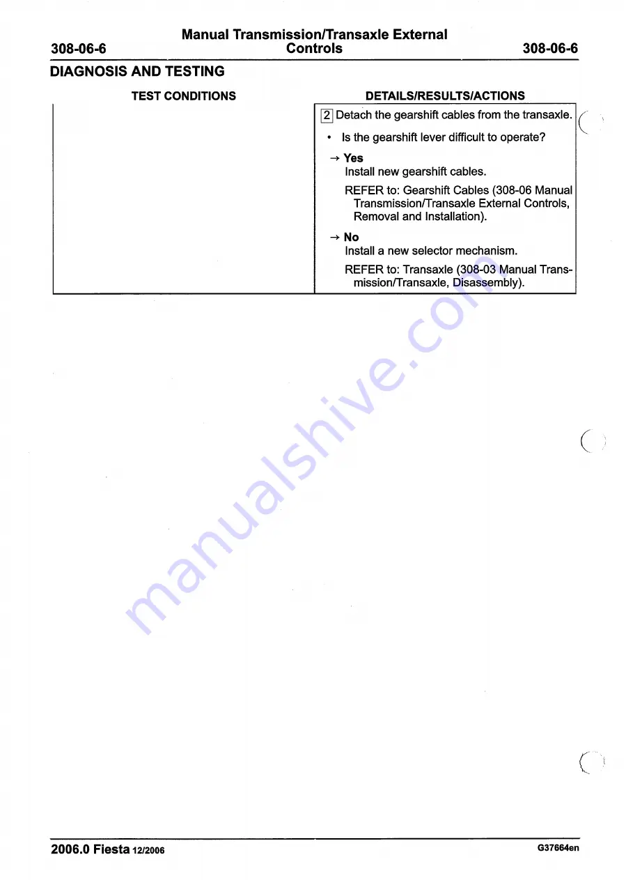 Ford 2007 WQ Fiesta Repair Manual Download Page 1170