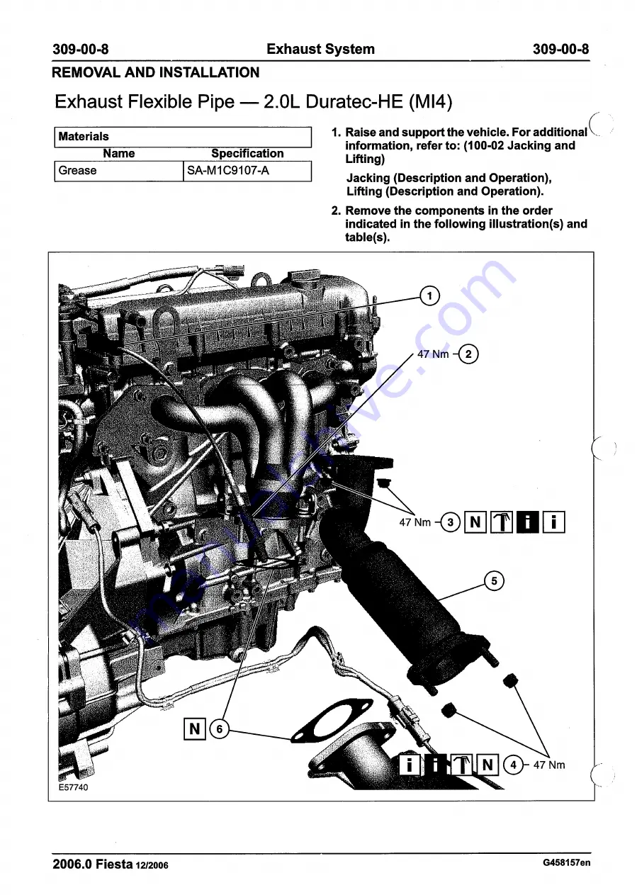 Ford 2007 WQ Fiesta Repair Manual Download Page 1184