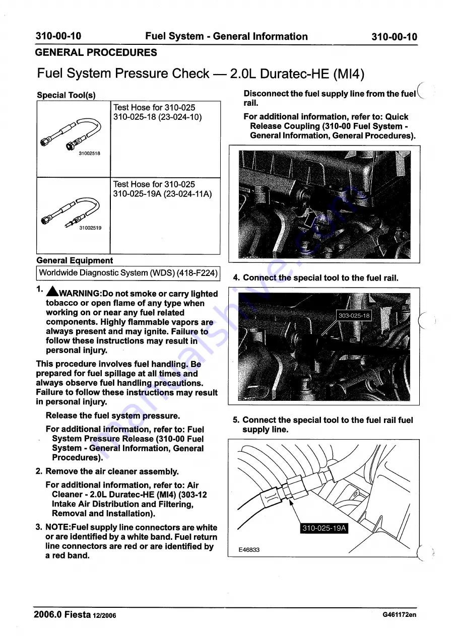 Ford 2007 WQ Fiesta Repair Manual Download Page 1196