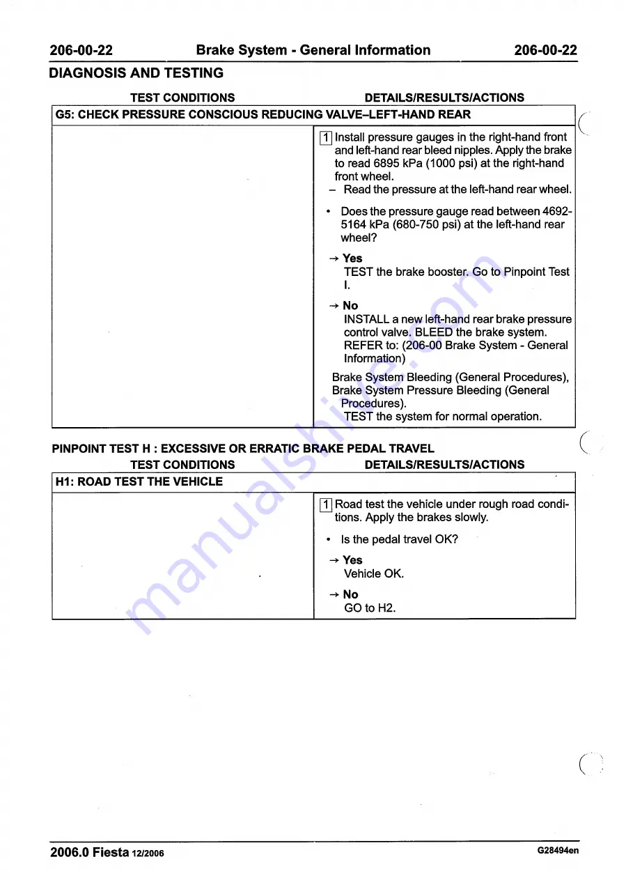 Ford 2007 WQ Fiesta Repair Manual Download Page 194