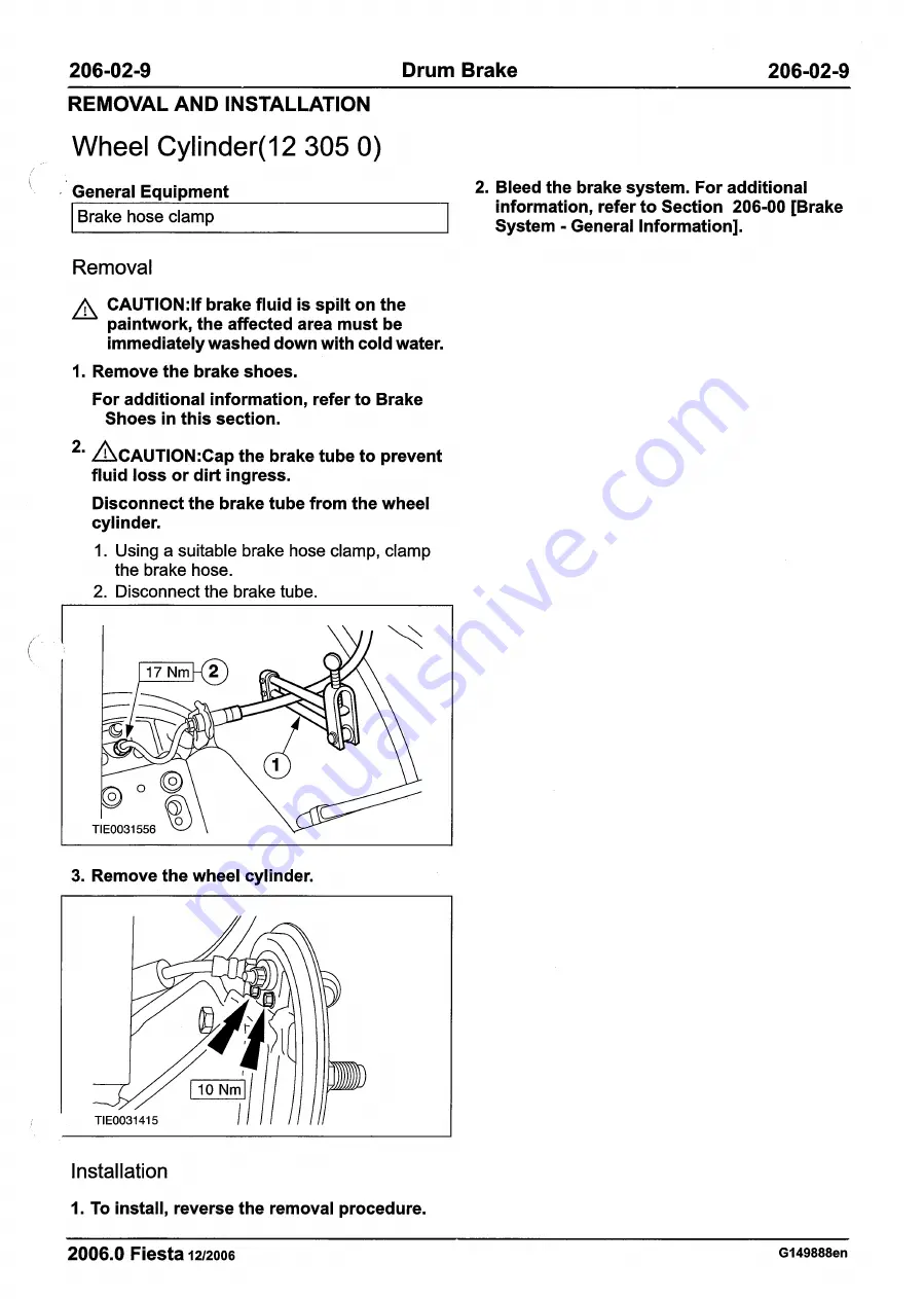 Ford 2007 WQ Fiesta Repair Manual Download Page 215