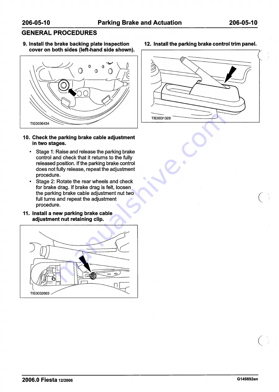 Ford 2007 WQ Fiesta Скачать руководство пользователя страница 246