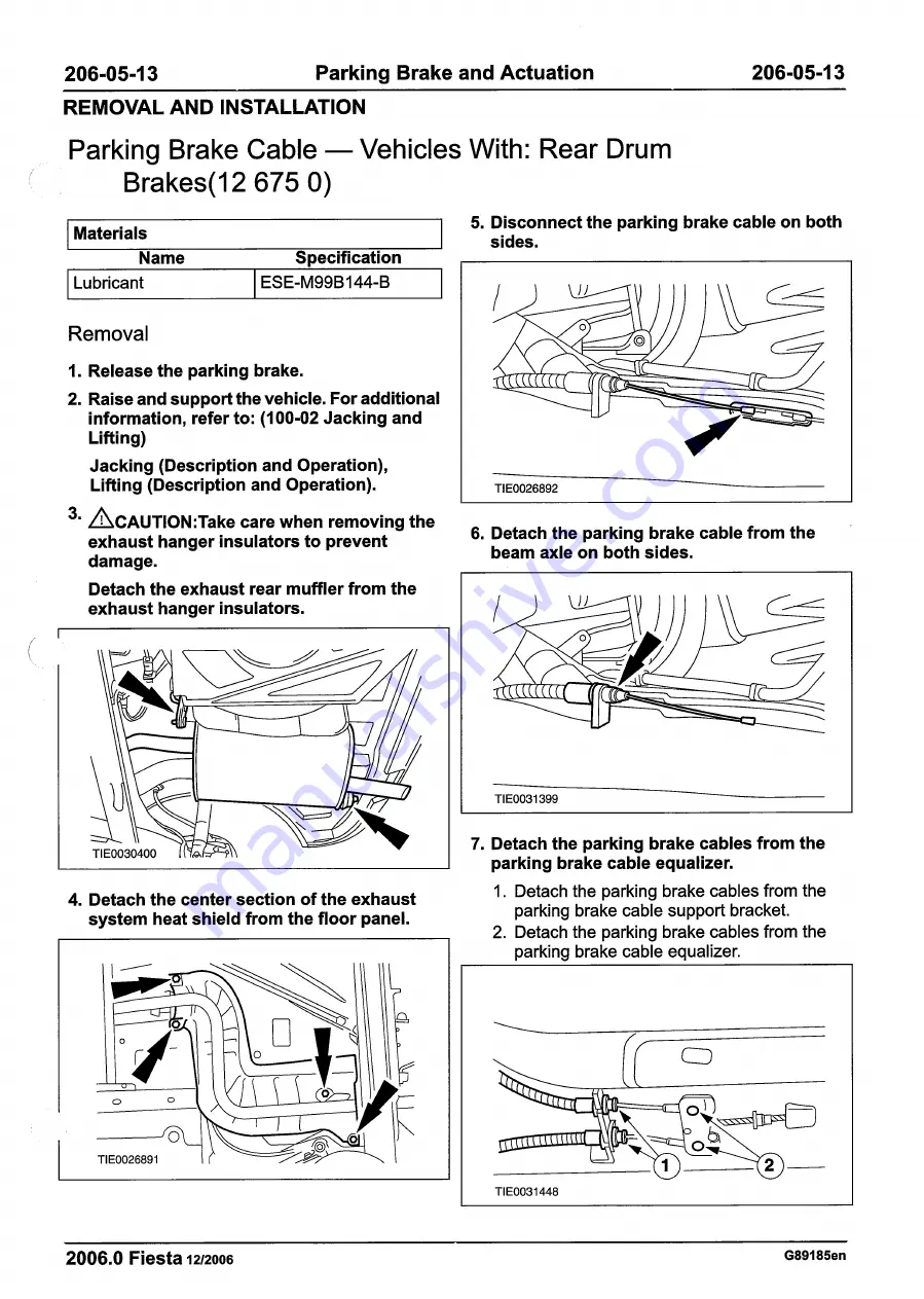 Ford 2007 WQ Fiesta Repair Manual Download Page 249