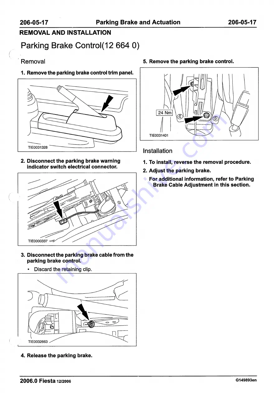 Ford 2007 WQ Fiesta Repair Manual Download Page 253