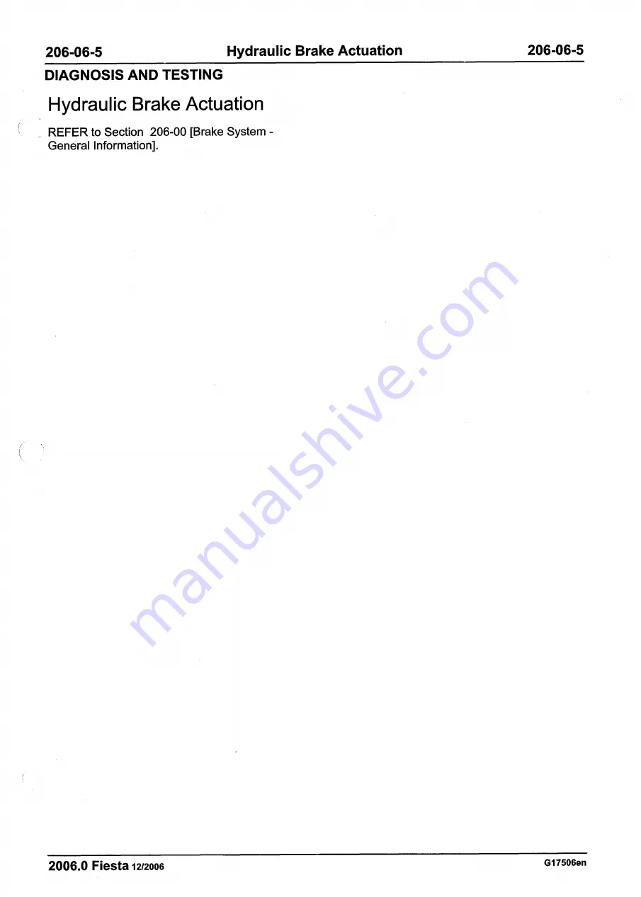 Ford 2007 WQ Fiesta Repair Manual Download Page 259