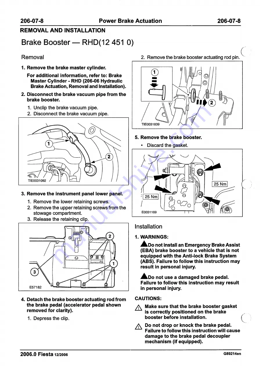 Ford 2007 WQ Fiesta Скачать руководство пользователя страница 272