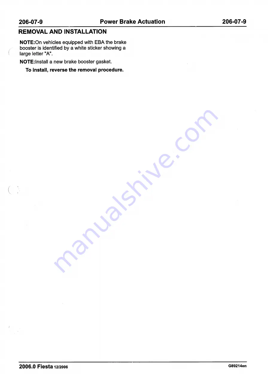 Ford 2007 WQ Fiesta Repair Manual Download Page 273