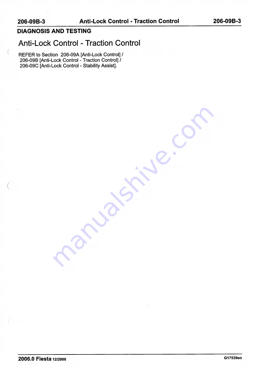 Ford 2007 WQ Fiesta Repair Manual Download Page 301