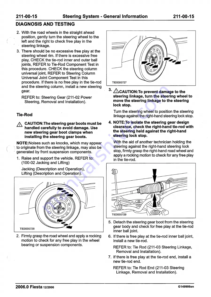 Ford 2007 WQ Fiesta Repair Manual Download Page 335