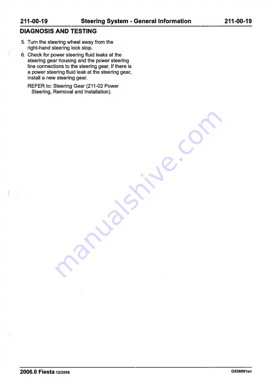 Ford 2007 WQ Fiesta Repair Manual Download Page 339