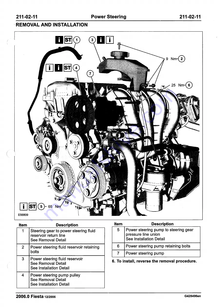 Ford 2007 WQ Fiesta Repair Manual Download Page 359