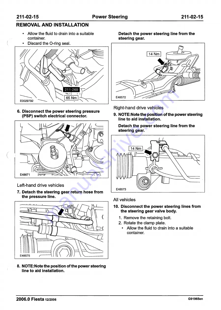 Ford 2007 WQ Fiesta Скачать руководство пользователя страница 363