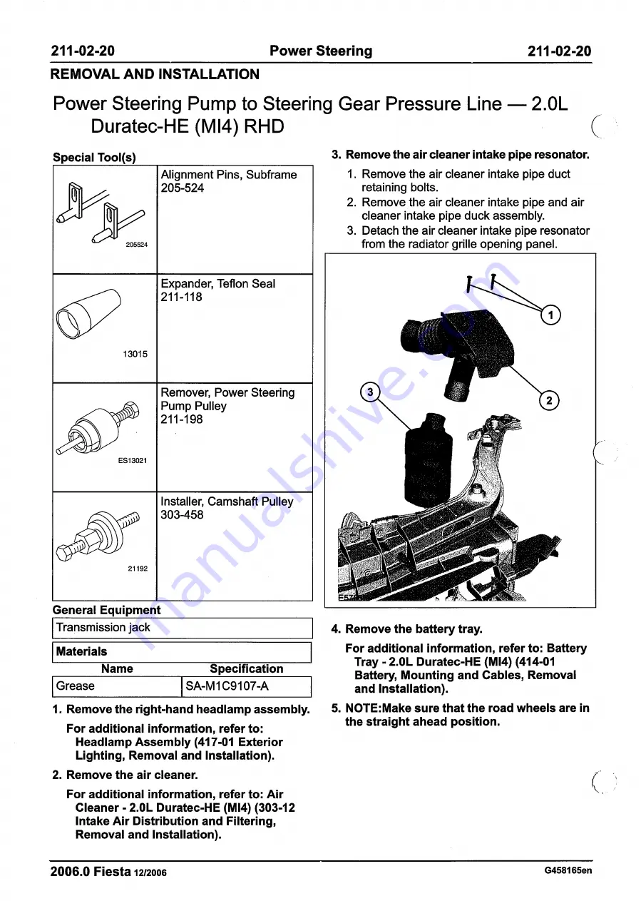 Ford 2007 WQ Fiesta Repair Manual Download Page 368