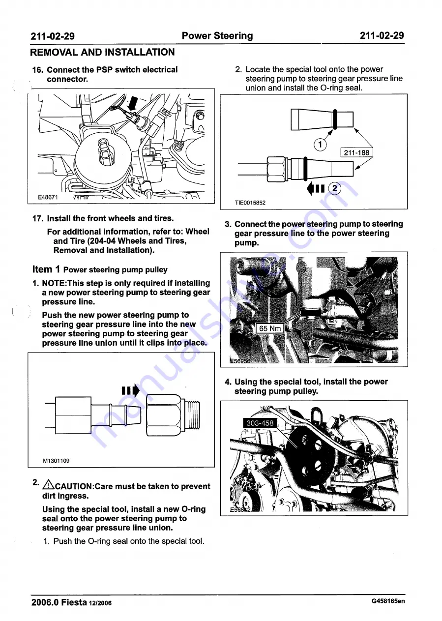 Ford 2007 WQ Fiesta Repair Manual Download Page 377