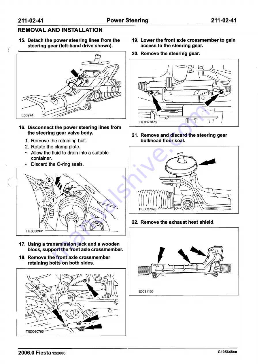 Ford 2007 WQ Fiesta Repair Manual Download Page 389