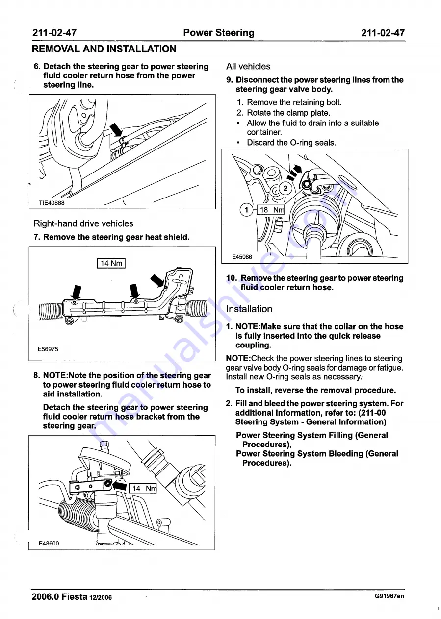 Ford 2007 WQ Fiesta Repair Manual Download Page 395