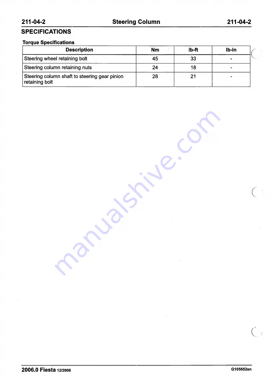 Ford 2007 WQ Fiesta Repair Manual Download Page 410