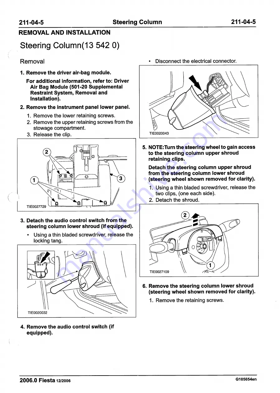 Ford 2007 WQ Fiesta Repair Manual Download Page 413