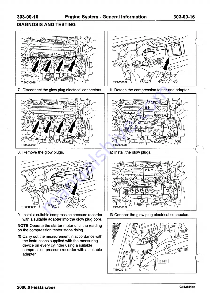 Ford 2007 WQ Fiesta Скачать руководство пользователя страница 438