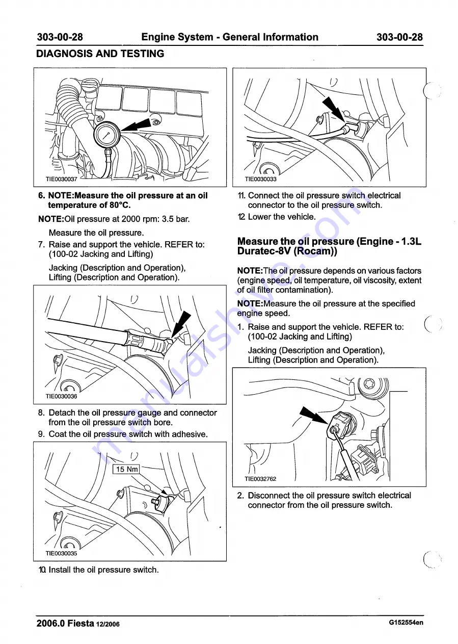 Ford 2007 WQ Fiesta Скачать руководство пользователя страница 450