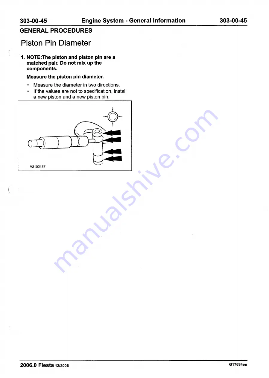 Ford 2007 WQ Fiesta Repair Manual Download Page 467