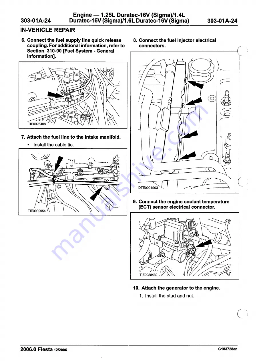 Ford 2007 WQ Fiesta Repair Manual Download Page 500