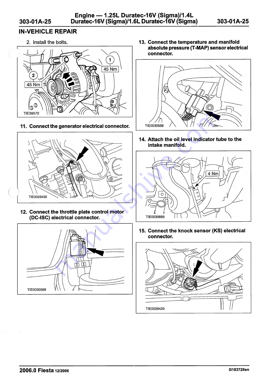 Ford 2007 WQ Fiesta Repair Manual Download Page 501