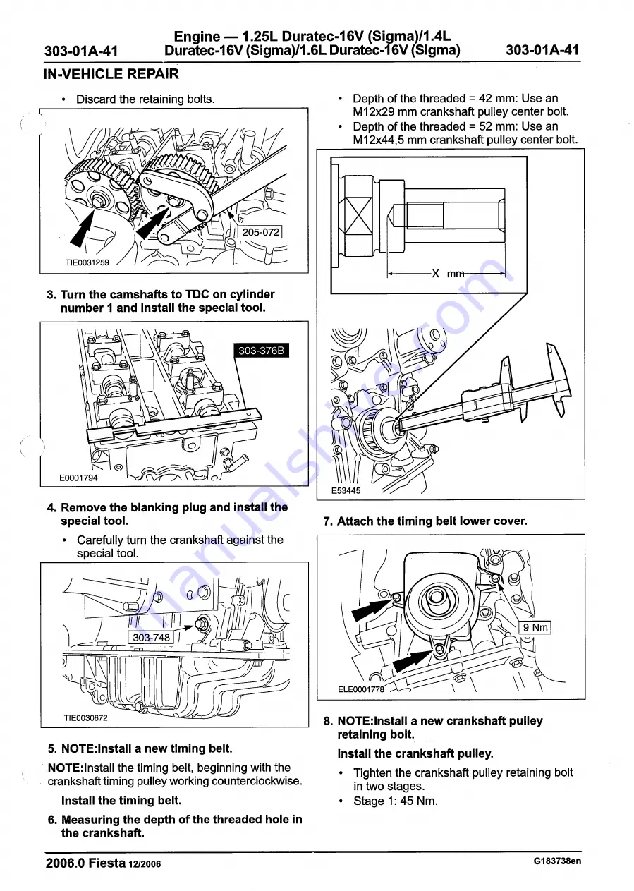 Ford 2007 WQ Fiesta Repair Manual Download Page 517