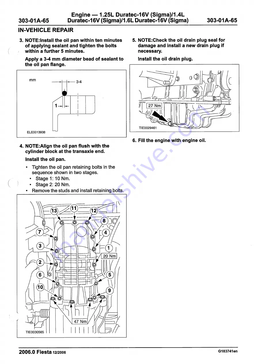 Ford 2007 WQ Fiesta Repair Manual Download Page 541