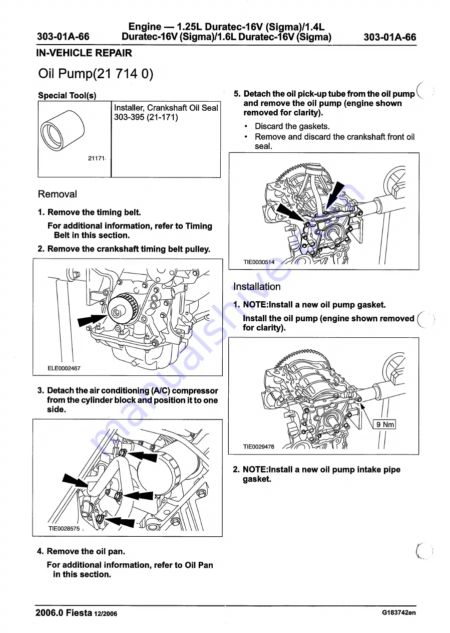 Ford 2007 WQ Fiesta Repair Manual Download Page 542