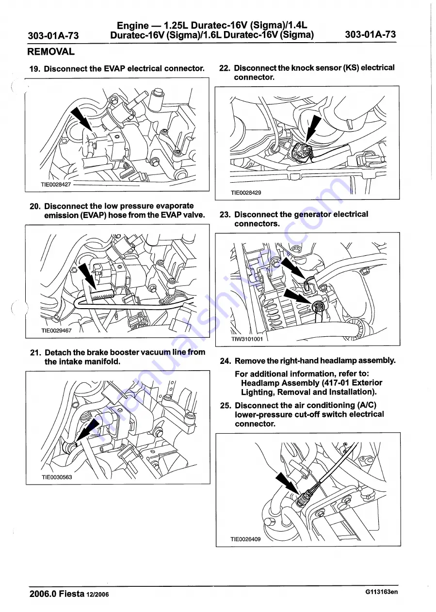 Ford 2007 WQ Fiesta Скачать руководство пользователя страница 549