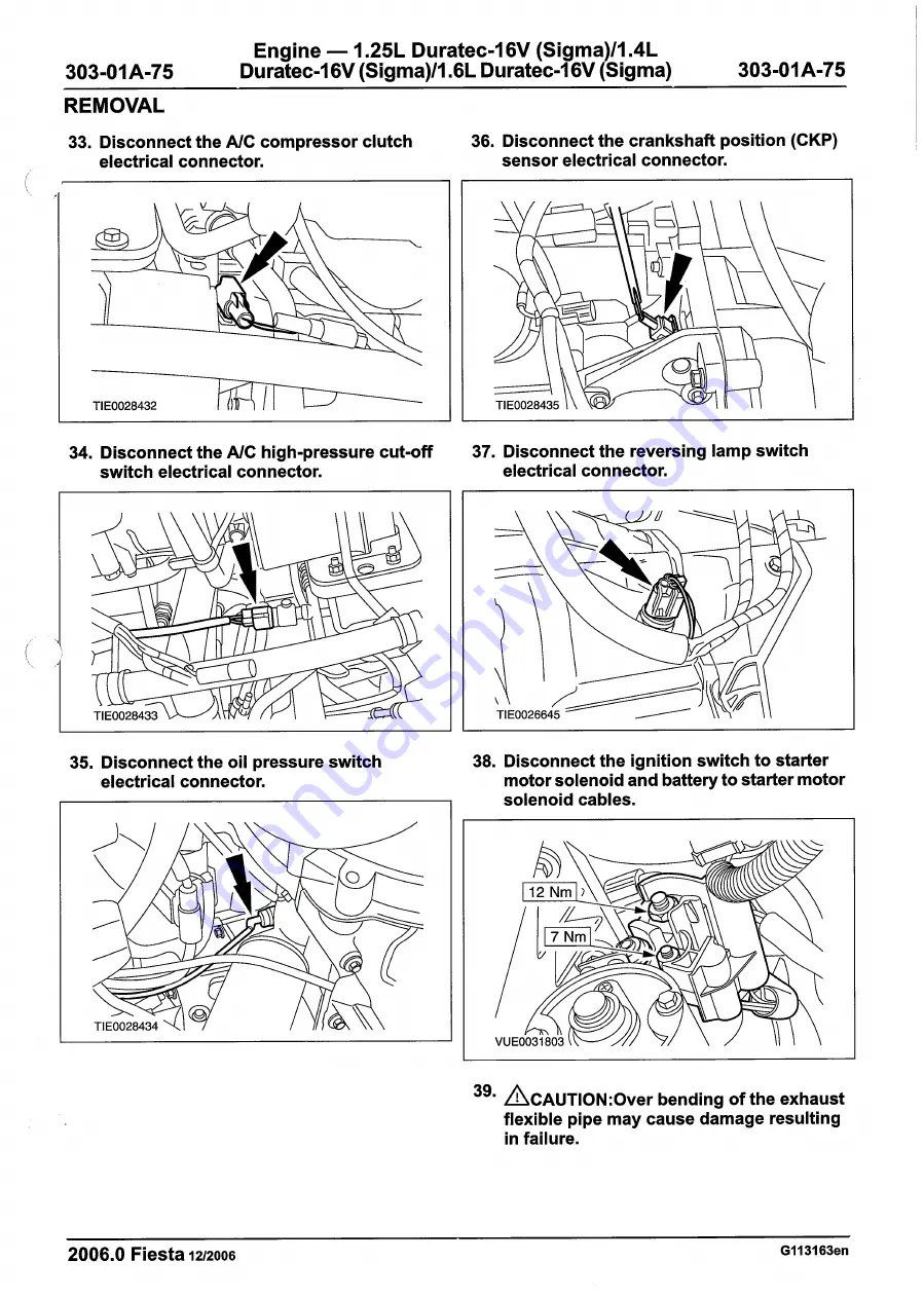 Ford 2007 WQ Fiesta Repair Manual Download Page 551