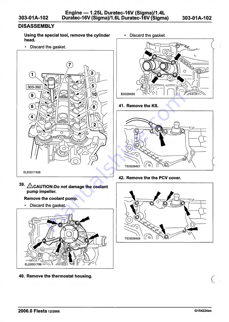 Ford 2007 WQ Fiesta Скачать руководство пользователя страница 578