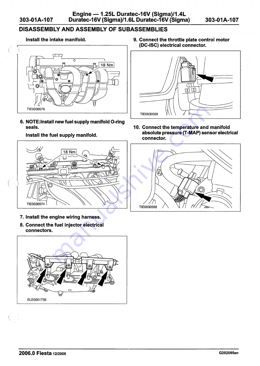 Ford 2007 WQ Fiesta Скачать руководство пользователя страница 583