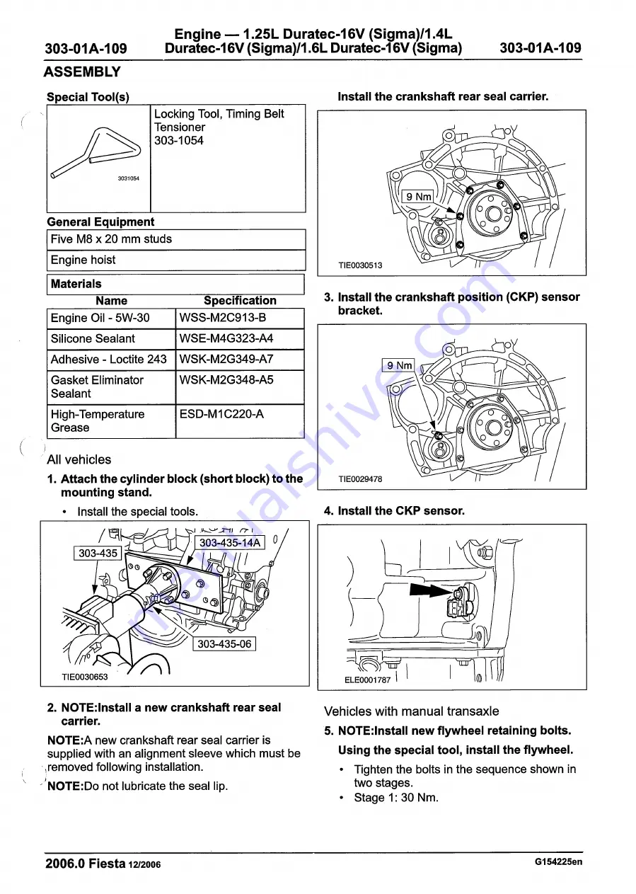 Ford 2007 WQ Fiesta Repair Manual Download Page 585