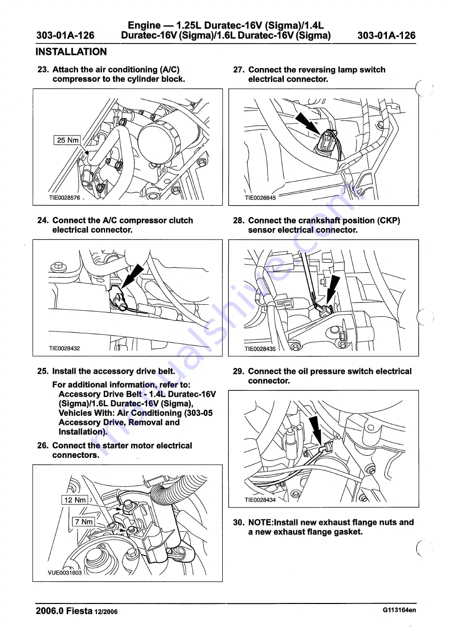 Ford 2007 WQ Fiesta Repair Manual Download Page 602