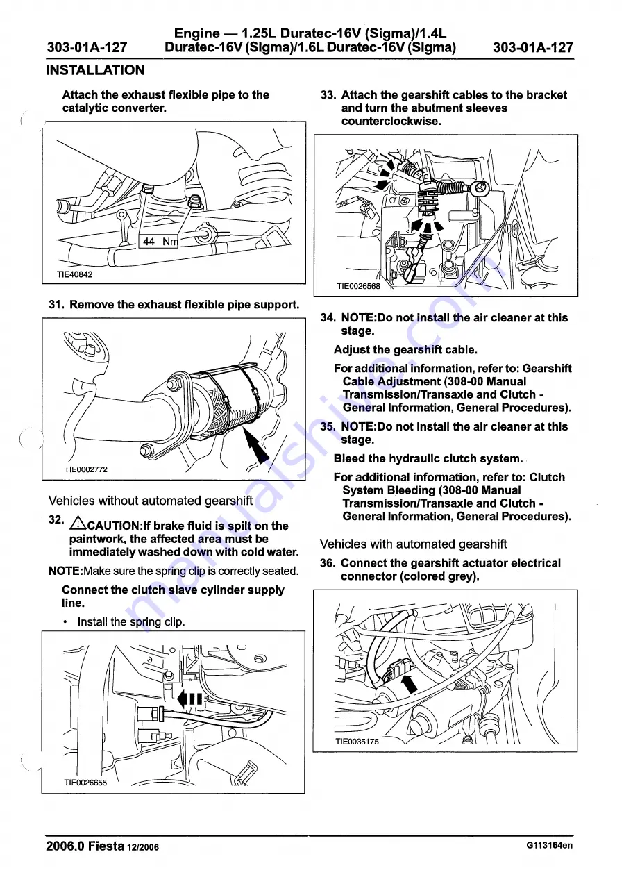 Ford 2007 WQ Fiesta Repair Manual Download Page 603